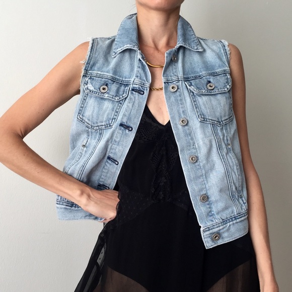 AG Denim Vest XS - Picture 3 of 11
